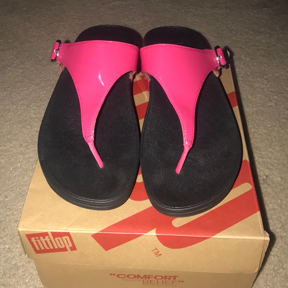 Hot pink Fitflop Sandals